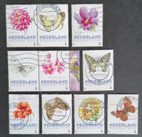 Nederland/Netherlands - Nr. 3012 Ac-6 Serie Bloemen & Vlinders Janneke Brinkman 2014 (gestempeld/used) - Oblitérés