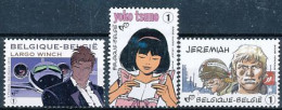 TIMBRE  ZEGEL STAMP  BELGIQUE BANDE DESSINEE XX - Francobolli Telegrafici [TG]