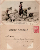 ARGENTINA 1904 POSTCARD SENT TO BUENOS AIRES - Covers & Documents