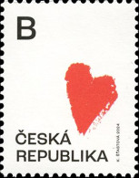 Czech Republic - 2024 - Valentine's Day - Mint Stamp - Unused Stamps