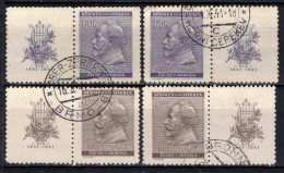 Boheme Et Moravie 1941 Mi 73-4 Zf (Yv 63-4 Avec Vignettes), Obliteré - Used Stamps