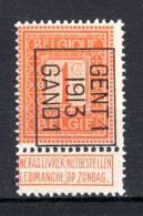 PRE38B MNH**1913 - GENT I 1913 GAND I - Typos 1912-14 (Löwe)