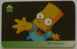 SIMPSONS - BART - Héros De Série TV / BD - Phonecard - Carte Téléphonique Anglaise à  Code - Stripverhalen