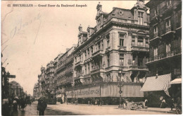 CPA Carte Postale Belgique Bruxelles Grand Bazar Du Boulevard Anspach 1909? VM76845 - Avenues, Boulevards