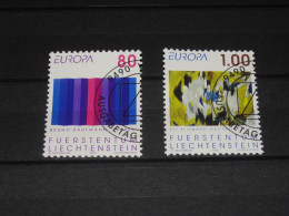 LIECHTENSTEIN   SERIE  1054-1055  GEBRUIKT (USED) - Gebraucht