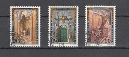 LIECHTENSTEIN 1987     N° 865 à 867    OBLITERES  CATALOGUE  ZUMSTEIN - Gebraucht