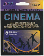 CINÉCARTE  - Neuve Sur Encart - Entradas De Cine