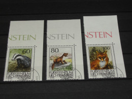 LIECHTENSTEIN   SERIE  1066-1068   GEBRUIKT (USED) - Used Stamps