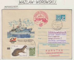 Russia MS Wazlaw Worowskij  Ca Murmansk 9.12.1986 (OR196) - Navires & Brise-glace