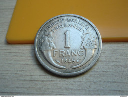 1 Franc 1945 F.221 MORLON LEGERE - 1 Franc