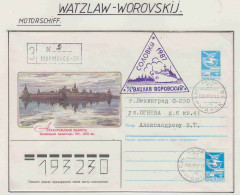 Russia MS Wazlaw Worowskij  Ca Murmansk 2.8.1987(OR196B) - Navires & Brise-glace