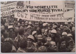 LONGWY (54 Meurthe Et Moselle) - Syndicat CGT / Manifestation Contre Intervention Policière à La Chiers / Janvier 1979 - Manifestazioni