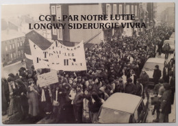 LONGWY (54 Meurthe Et Moselle) - Syndicat CGT / Manifestation - Grève Des Lycéens - 25 Janvier 1979 - Manifestaciones