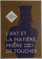 SCULTURE / Création D'après LE KORE - L'art Et La Matière / Statue Femme - Carte Publicitaire Musée Beaux Arts Lyon - Sculture