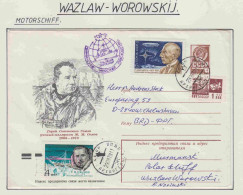 Russia MS Wazlaw Worowskij  Ca Archangelsk 29.08.1978 (OR197) - Navires & Brise-glace