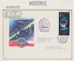 Russia MS Wostok 2 Ca Archangelsk 14.11.1988 (OR200) - Navires & Brise-glace