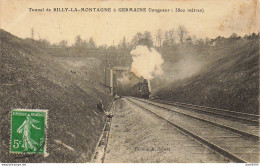 RARE  51 TUNNEL DE RILLY LA MONTAGNE A GERMAINE - Rilly-la-Montagne