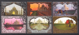 UNO  New York  (2014)  Mi.Nr.  1420 - 1425  Gest. / Used  (9hf06) Taj Mahal - Gebraucht