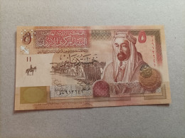 Billete De Jordania De 5 Dinares, Año 2002, UNC - Jordania