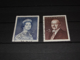 LIECHTENSTEIN   SERIE  402-403   GEBRUIKT (USED) - Used Stamps