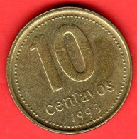 ARGENTINA - 1993 - 10 Centavos - QFDC/aUNC - Come Da Foto - Argentinië