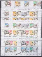 2023 Prehistoric Animals-Miocene Mammals Full Set -MNH (4v.+S/S+S/Simperf.0+S/M+4Sheet) Bulgaria/Bulgarie - Nuevos