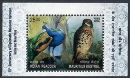 India 2023 India – Mauritius Joint Issue Souvenir MNH As Per Scan - Pavos Reales