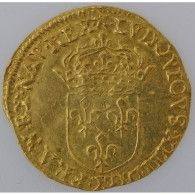 Louis XIII, écu D'or Au Soleil 1634 X, Gad: 55 - 1610-1643 Louis XIII The Just