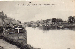 Longueil-Annel Bords De L'Oise Péniches Batellerie Navigation - Longueil Annel