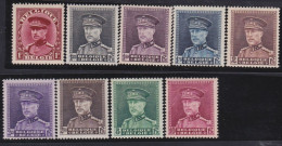 Belgie  .   OBP   .    317/324    .    *    .   Ongebruikt Met Gom   .   /   .    Neuf Avec Gomme - Unused Stamps