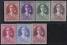 Belgie  .   OBP   .    326/332     .    *    .   Ongebruikt Met Gom   .   /   .    Neuf Avec Gomme - Unused Stamps