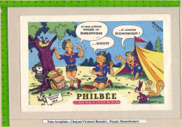 BUVARD  : Pain D'Epices PHILBEE   Le Camp SCOUT - Pain D'épices