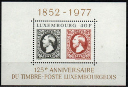 LUXEMBOURG 1977 ** - Blocks & Sheetlets & Panes