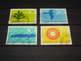 LIECHTENSTEIN   SERIE  460-463    GEBRUIKT (USED) - Gebraucht