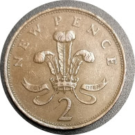 1979 - 2 New Pence Elizabeth II 2e Effigie - Royaume Uni - 2 Pence & 2 New Pence