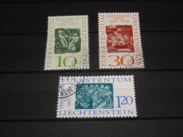 LIECHTENSTEIN   SERIE  455-457   GEBRUIKT (USED) - Gebraucht