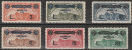 369 - San Marino - 1933 - Crociera Zeppelin N. 11/16. Cert. Bolaffi. Cat. € 600,00. MNH - Corréo Aéreo