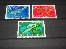 LIECHTENSTEIN   SERIE  475-477   GEBRUIKT (USED) - Gebraucht