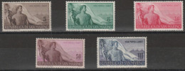 366 - San Marino - 1948 - Lavoro N. 336/340. Cat. € 160,00.. MNH - Neufs
