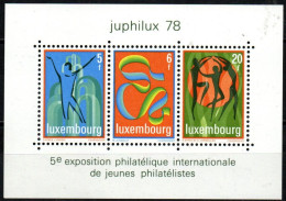 LUXEMBOURG 1978 ** - Blocks & Sheetlets & Panes