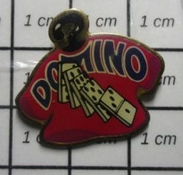 2922  Pin's Pins / Beau Et Rare : JEUX / DOMINO DOMINOS - Casinos