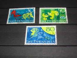 LIECHTENSTEIN   SERIE  497-499  GEBRUIKT (USED) - Oblitérés