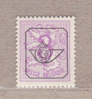 1967 Nr PRE781-P1** Zonder Scharnier:dof Papier.Heraldieke Leeuw:3c.Opdruk Type G. - Typos 1951-80 (Chiffre Sur Lion)