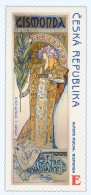 ** 634 Czech Republic A. Mucha's Sarah Bernhardt 2010 - Unused Stamps