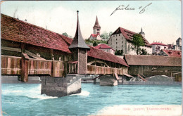 Luzern , Totentanzbrücke (Gelaufen 1906) - Luzern