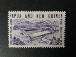 PAPUA PAPOUASIE NOUVELLE GUINEE  NEW GUINEA 1969 MNH**PISCINE SWIMMING POOL - Natation