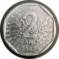 2 Francs Semeuse 1982 France, Monnaie De Collection - 2 Francs