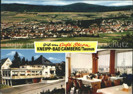 41803938 Bad Camberg Panorama Mit Cafe Stern Gaststube Bad Camberg - Bad Camberg