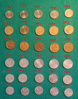 UNGHERIA 30 Monete Originali Differenti Per Data - Hongrie
