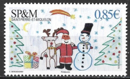 St. Pierre & Miquelon 2016. Scott #1040 (MNH) Christmas  *Complete Issue* - Ongebruikt